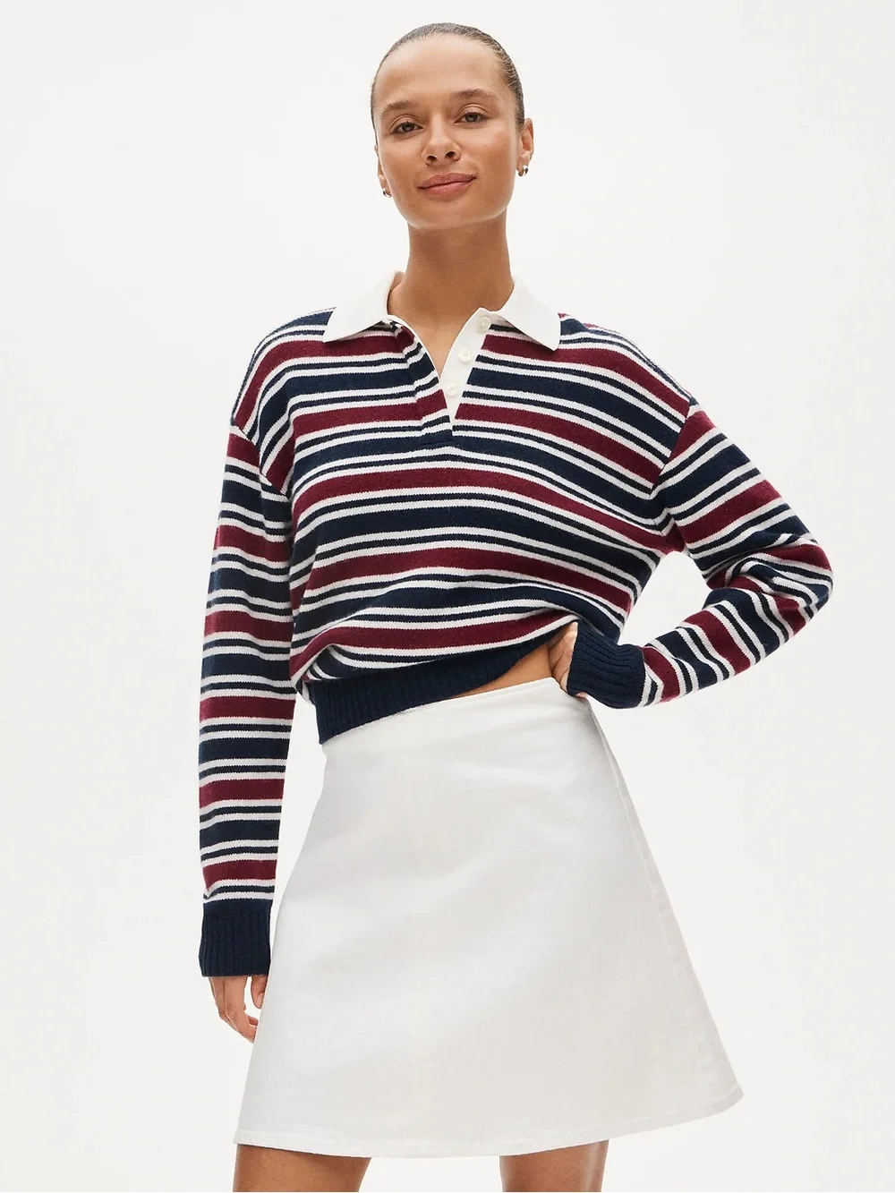 J Crew Fairfax skirt in denim